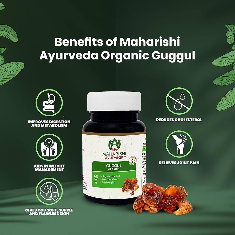 Maharishi Ayurveda Organic Guggulu Tablets