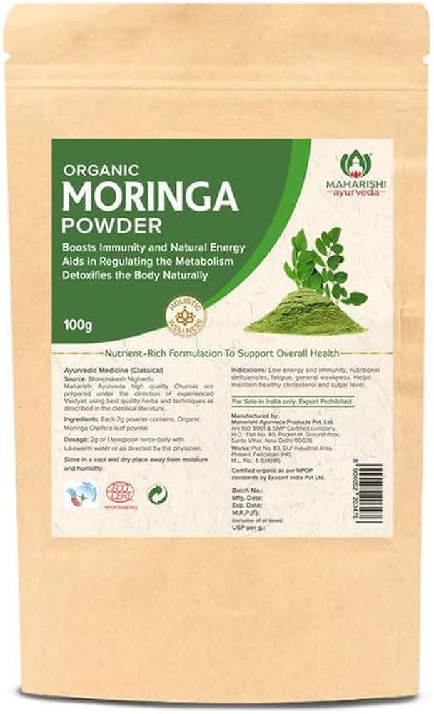 Maharishi Ayurveda Organic Moringa Powder 100g