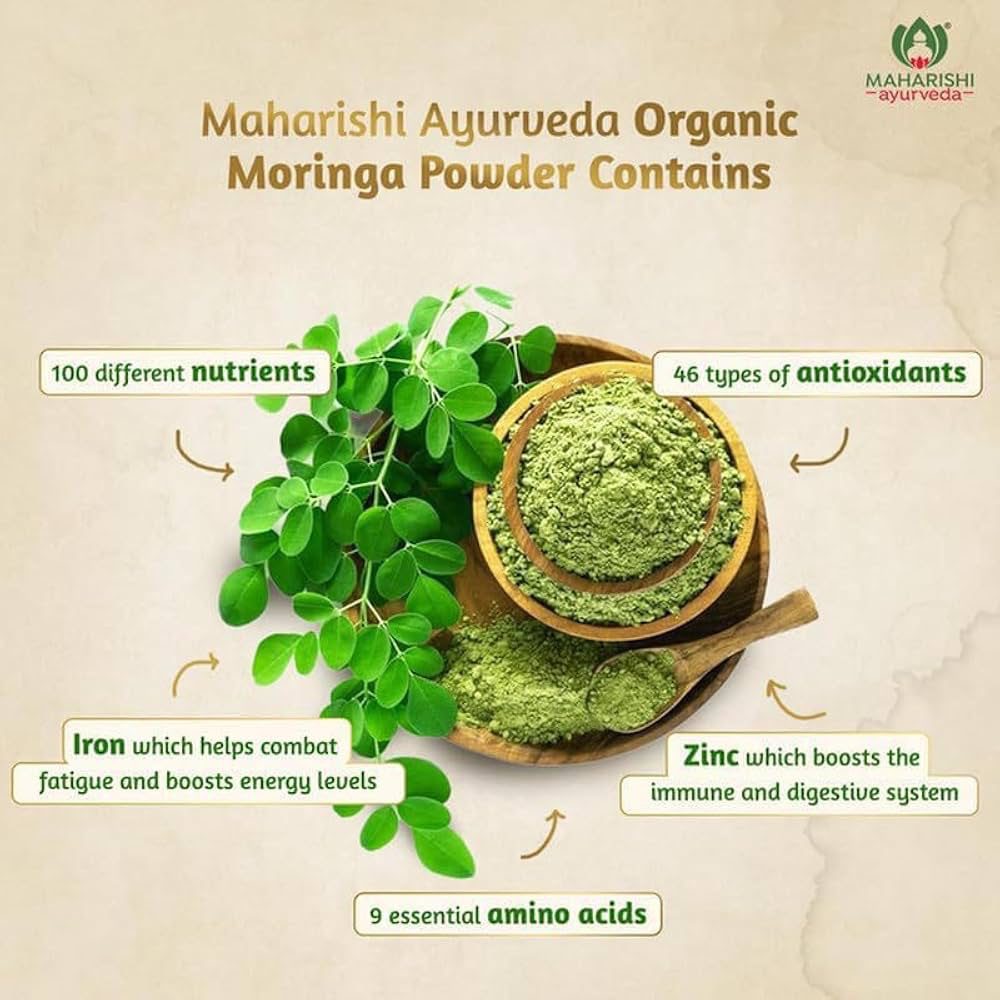 Maharishi Ayurveda Organic Moringa Powder 100g