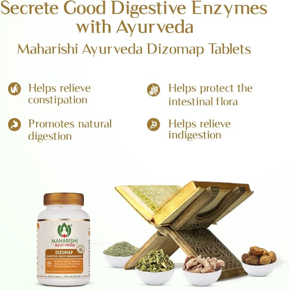Maharishi Ayurveda Dizomap, Ayurvedic Tablet 60 count