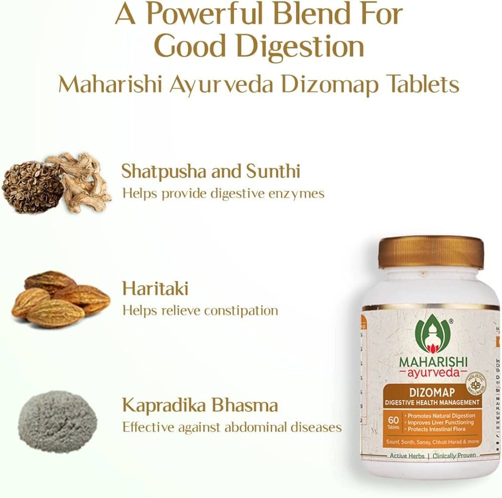 Maharishi Ayurveda Dizomap, Ayurvedic Tablet 60 count