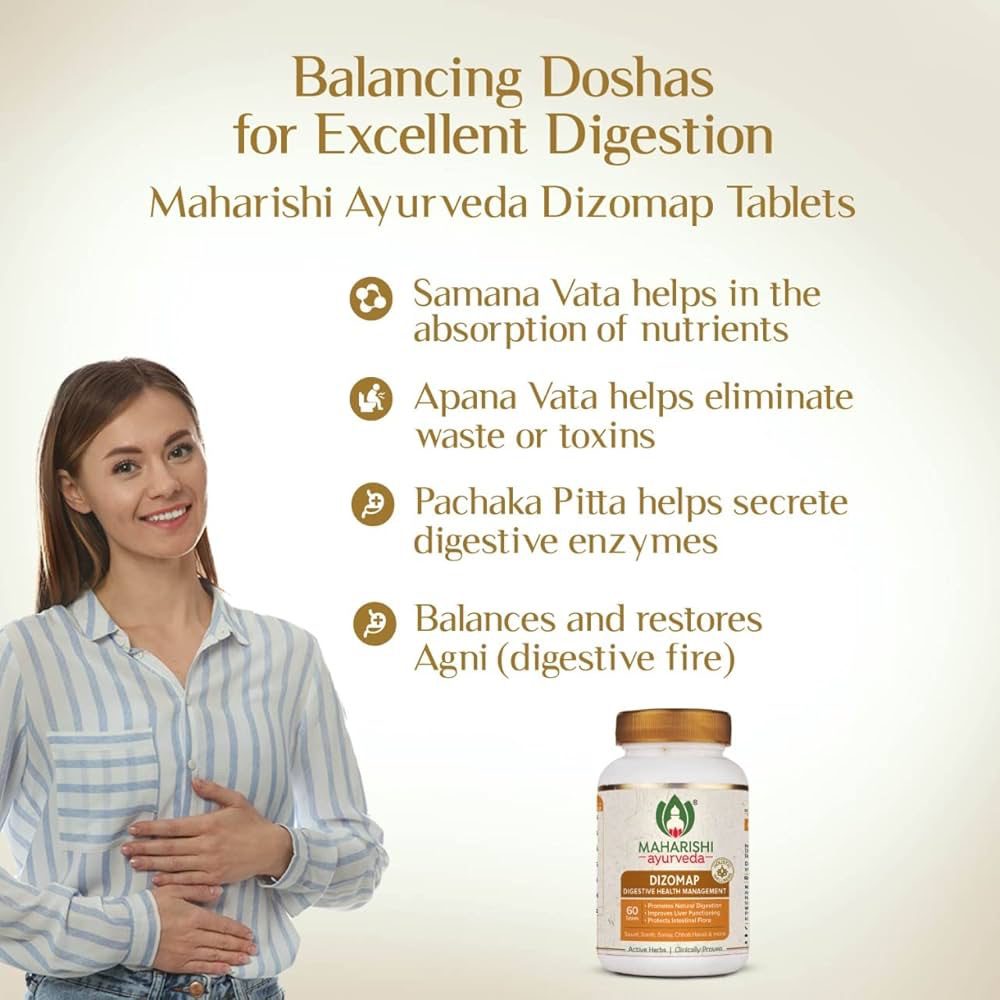 Maharishi Ayurveda Dizomap, Ayurvedic Tablet 60 count