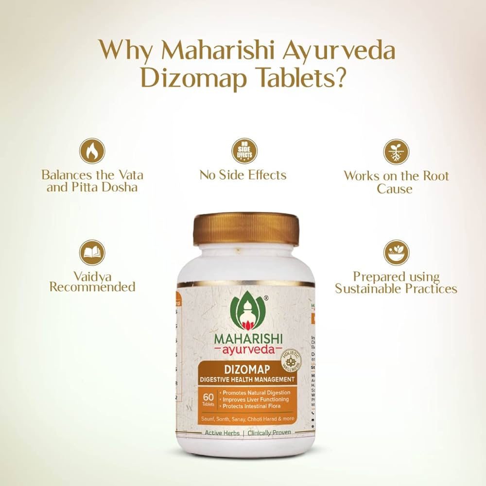 Maharishi Ayurveda Dizomap, Ayurvedic Tablet 60 count