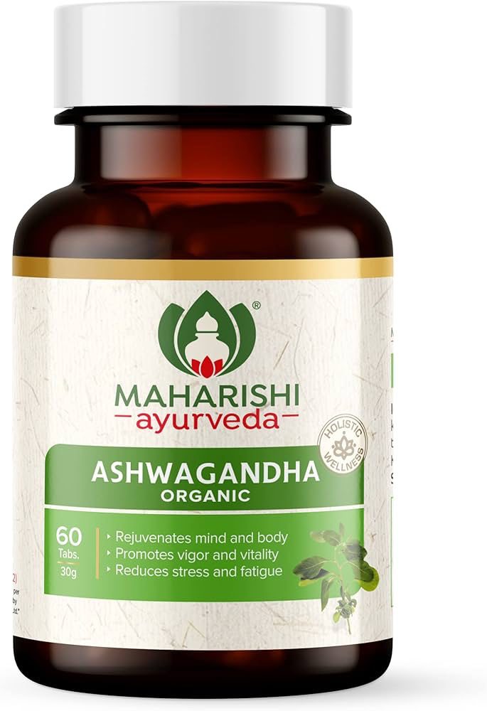 Maharishi Ayurveda Organic Ashwagandha 60 tablets