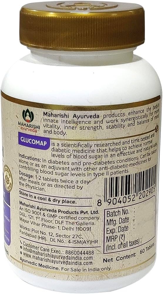 Maharishi Ayurveda Glucomap 60 tablets