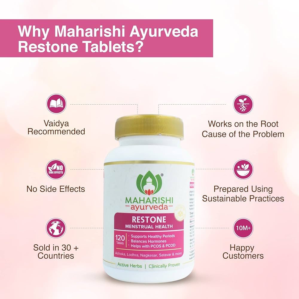 Maharishi Ayurveda PCOD PCOS supplements 120 tablets