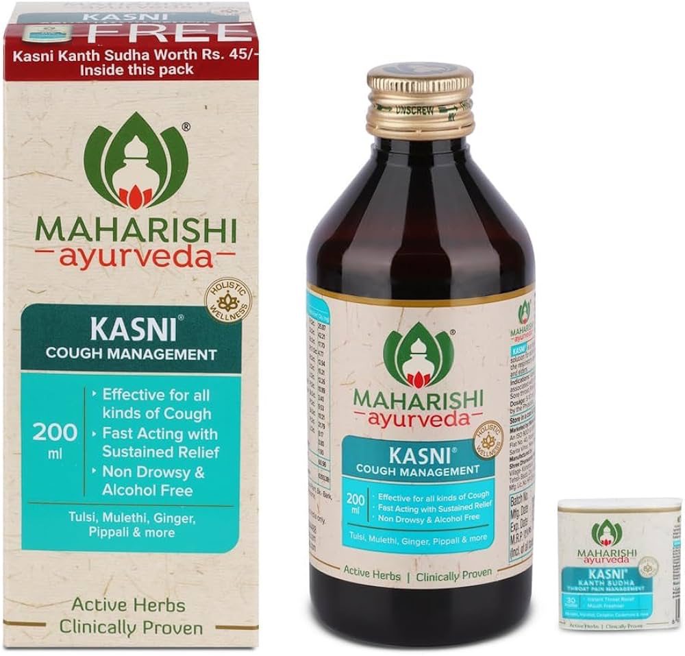 MAHARISHI ayurveda Kasni Cough Syrup - 200ml