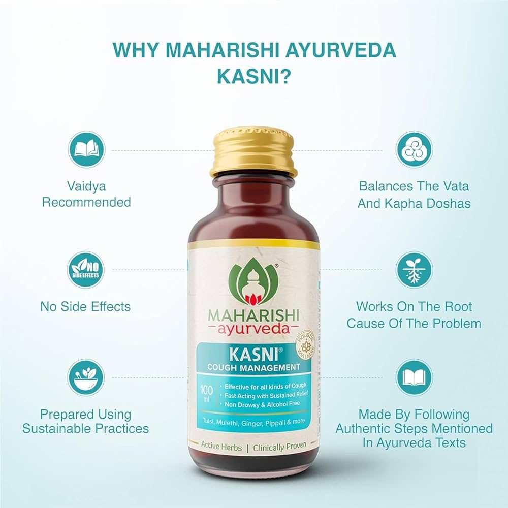MAHARISHI ayurveda Kasni Cough Syrup - 200ml