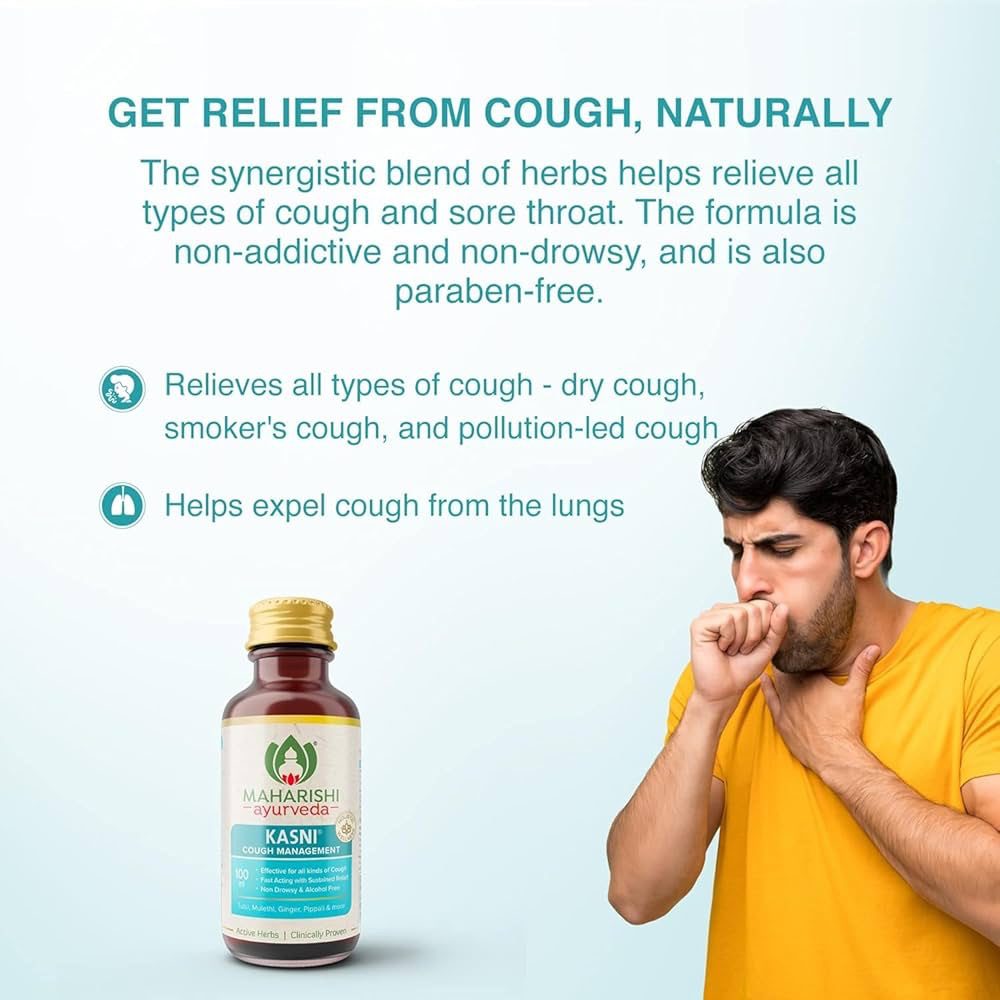 MAHARISHI ayurveda Kasni Cough Syrup - 200ml
