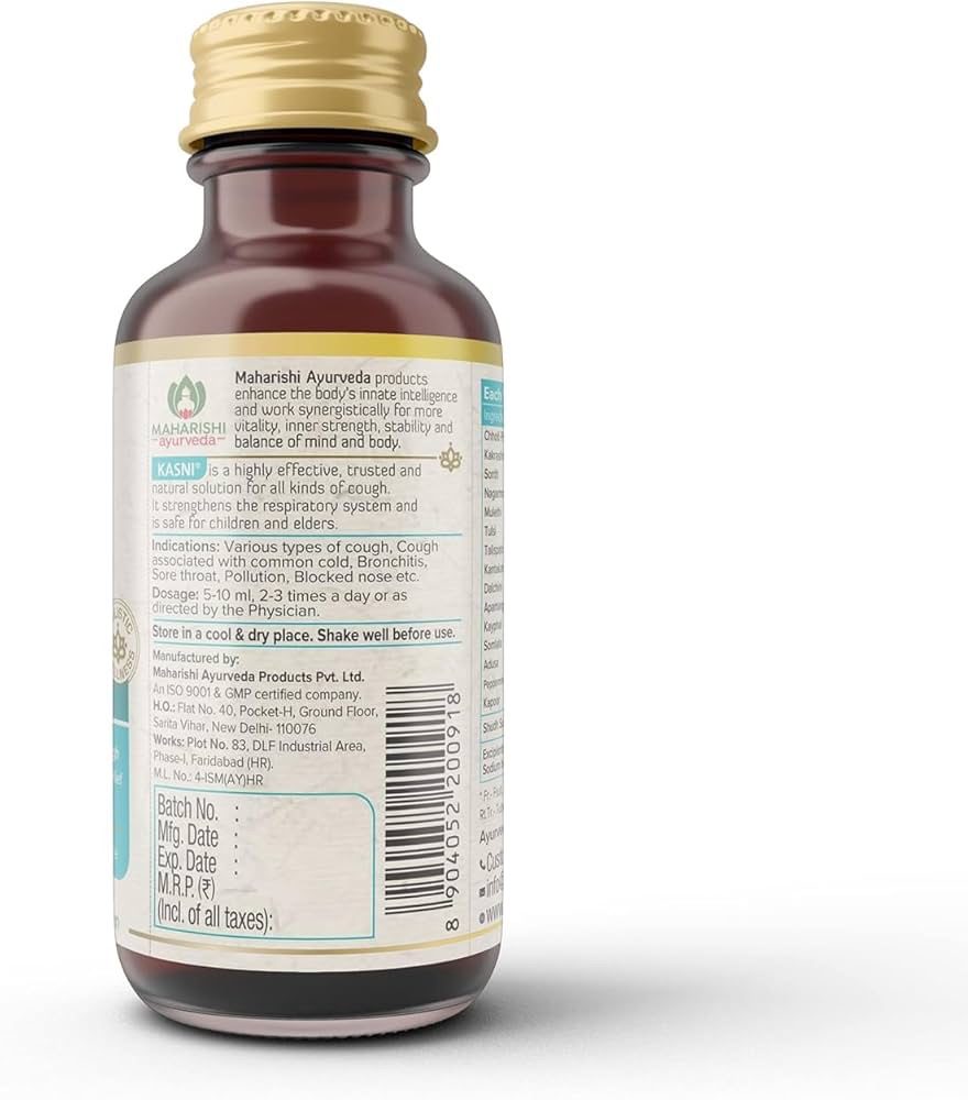 MAHARISHI ayurveda Kasni Cough Syrup - 200ml
