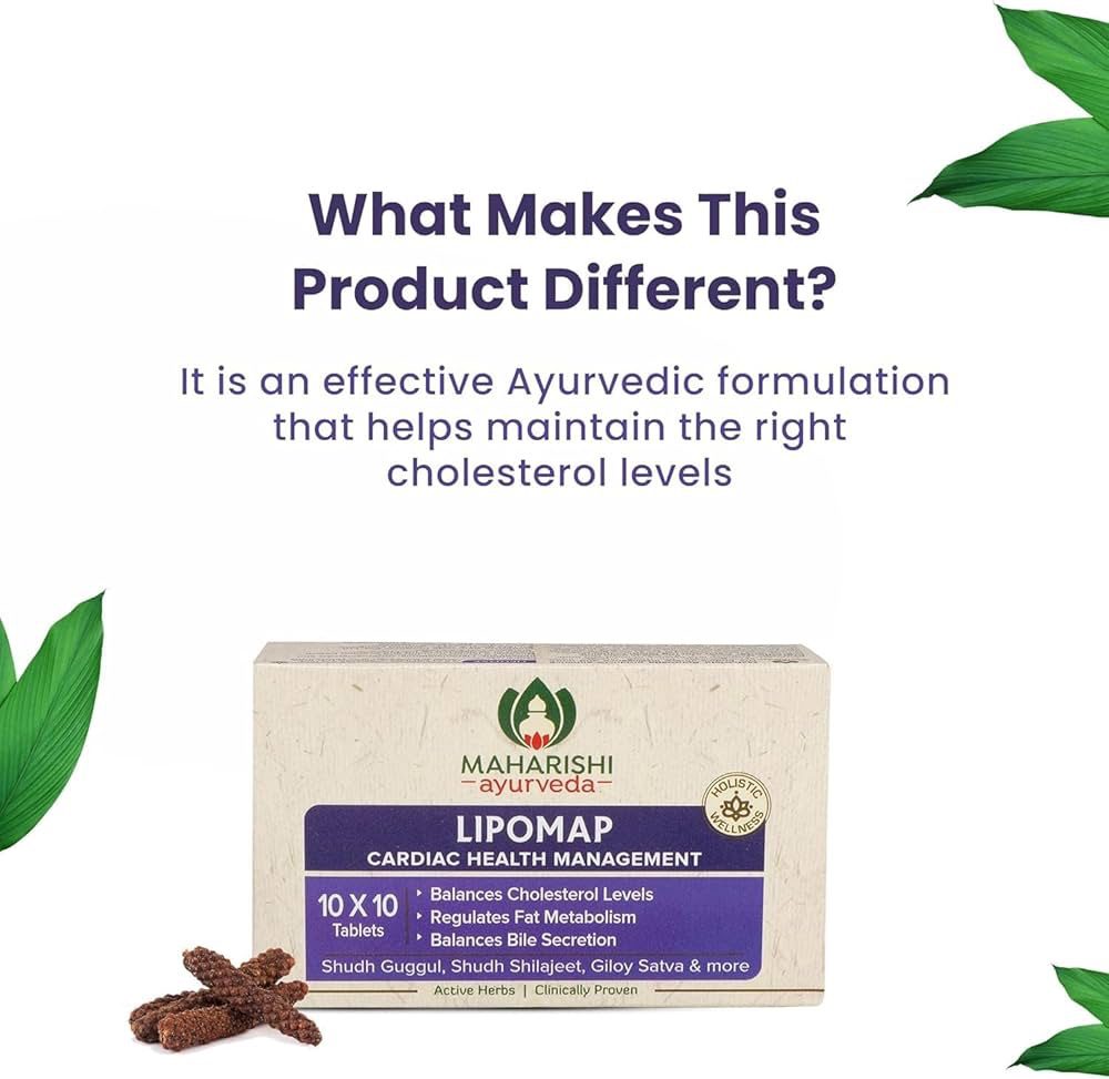 Maharishi Ayurveda Lipomap 40 tablets