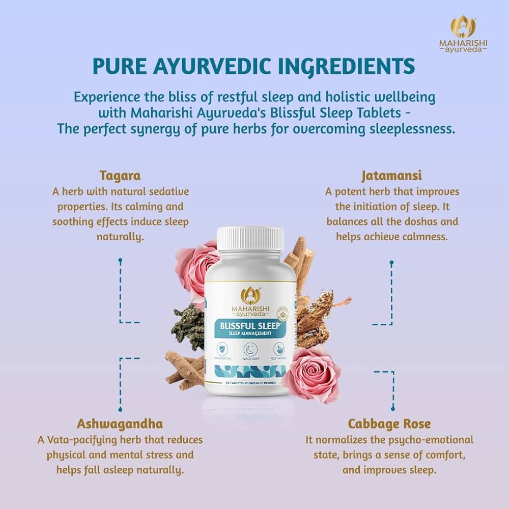 Maharishi Ayurveda Blissful Sleep 60 Tablets