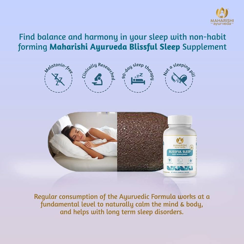 Maharishi Ayurveda Blissful Sleep 60 Tablets