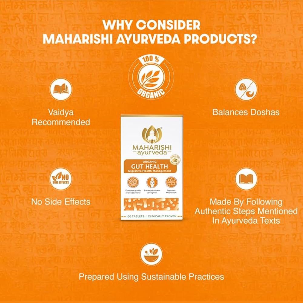 Maharishi Ayurveda Gut Health Tablets 60 count