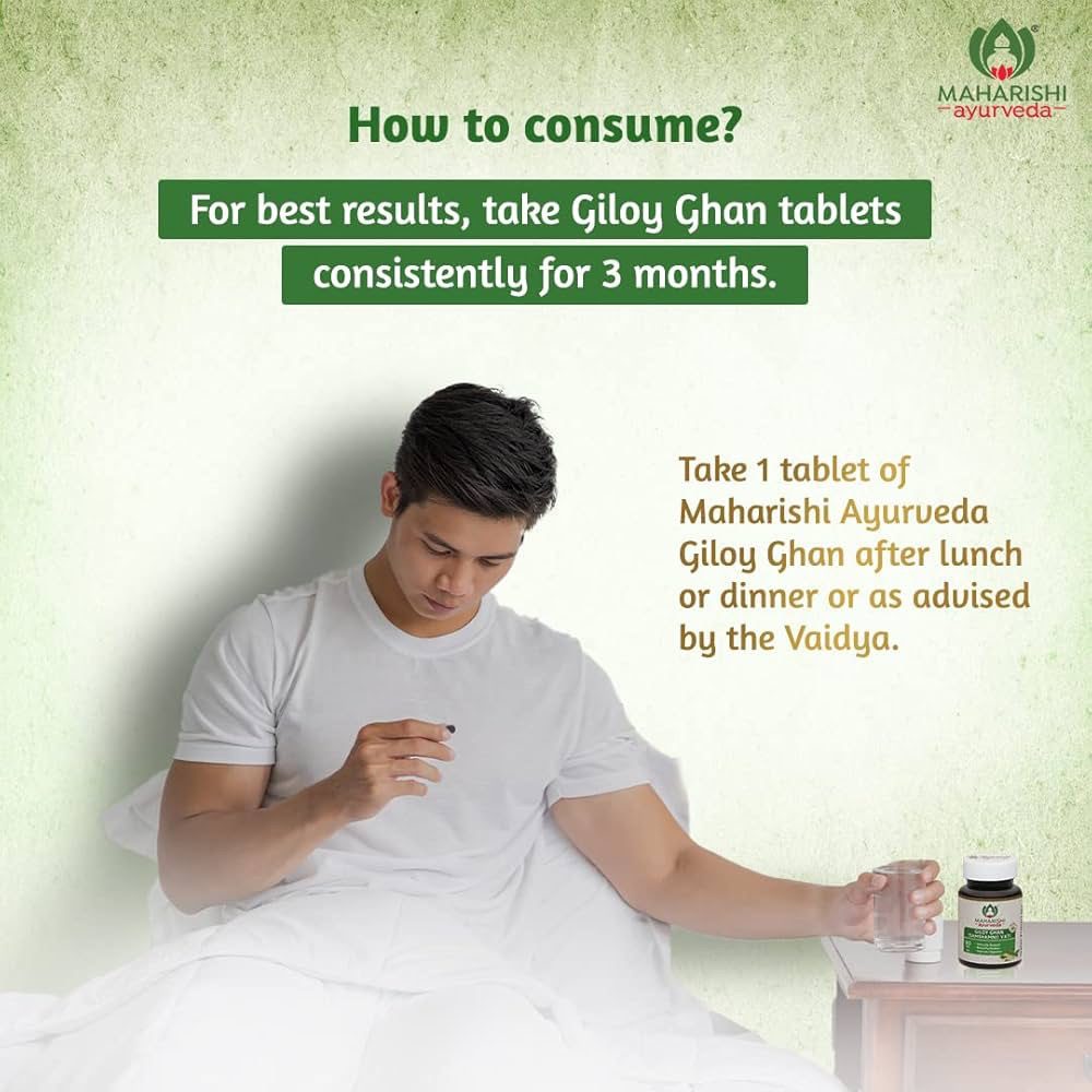 Maharishi Ayurveda Giloy Ghan Vati
