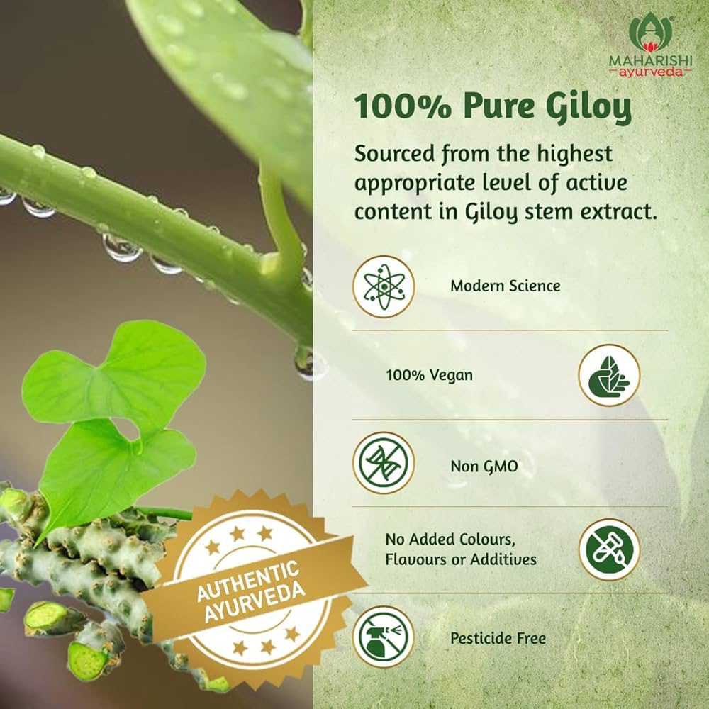 Maharishi Ayurveda Giloy Ghan Vati