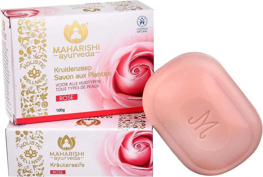 Maharishi Ayurveda Rose Soap 100 gm (Pack of 2