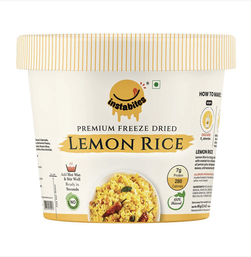 Insta Bites Lemon Rice