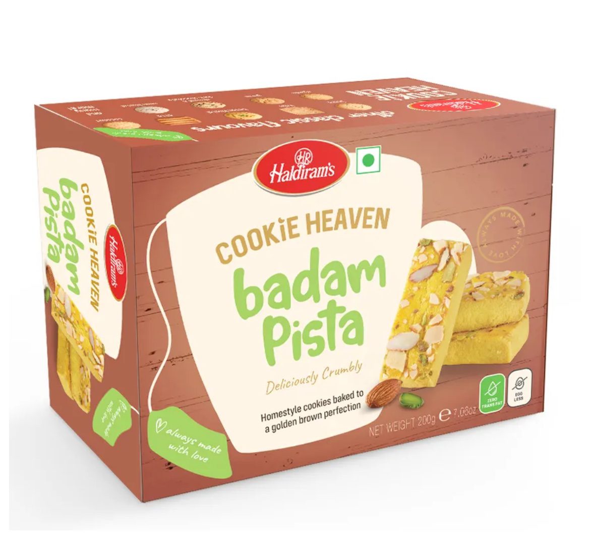 Haldiram’s Cookies Heaven - Badam Pista