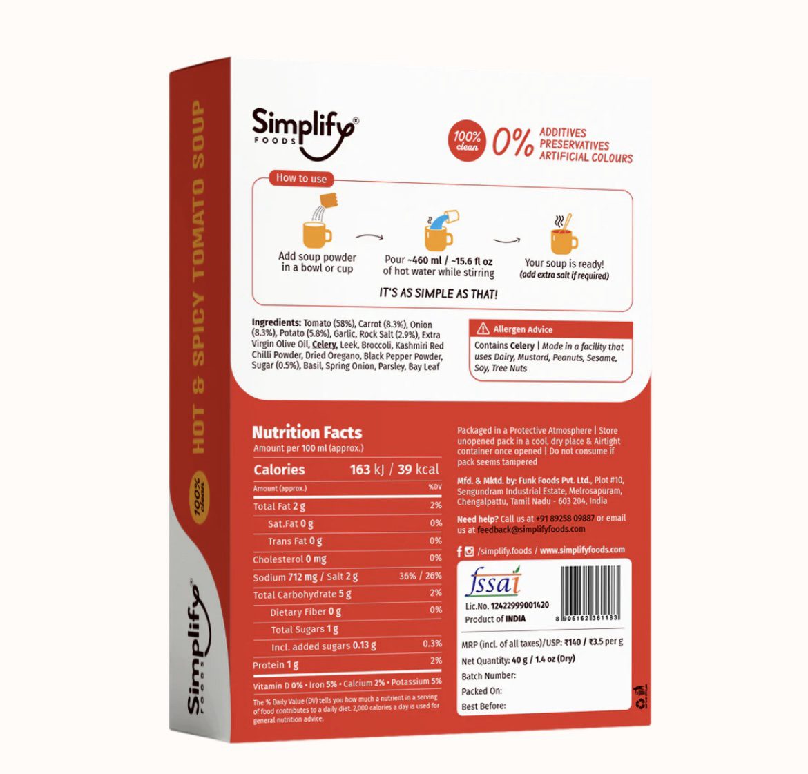 Hot & Spicy Tomato Soup