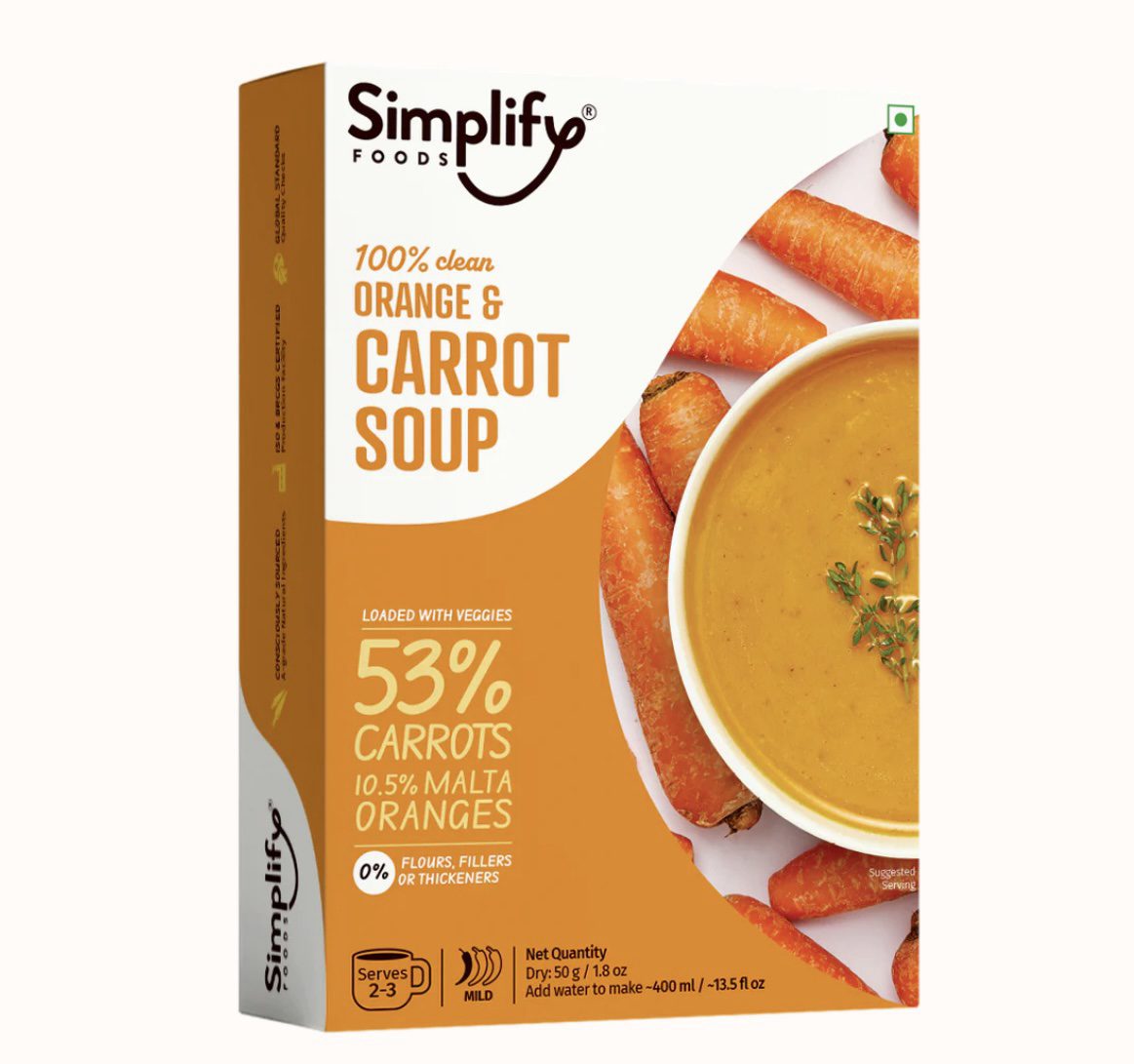 Simplify Orange & Carrot Soup