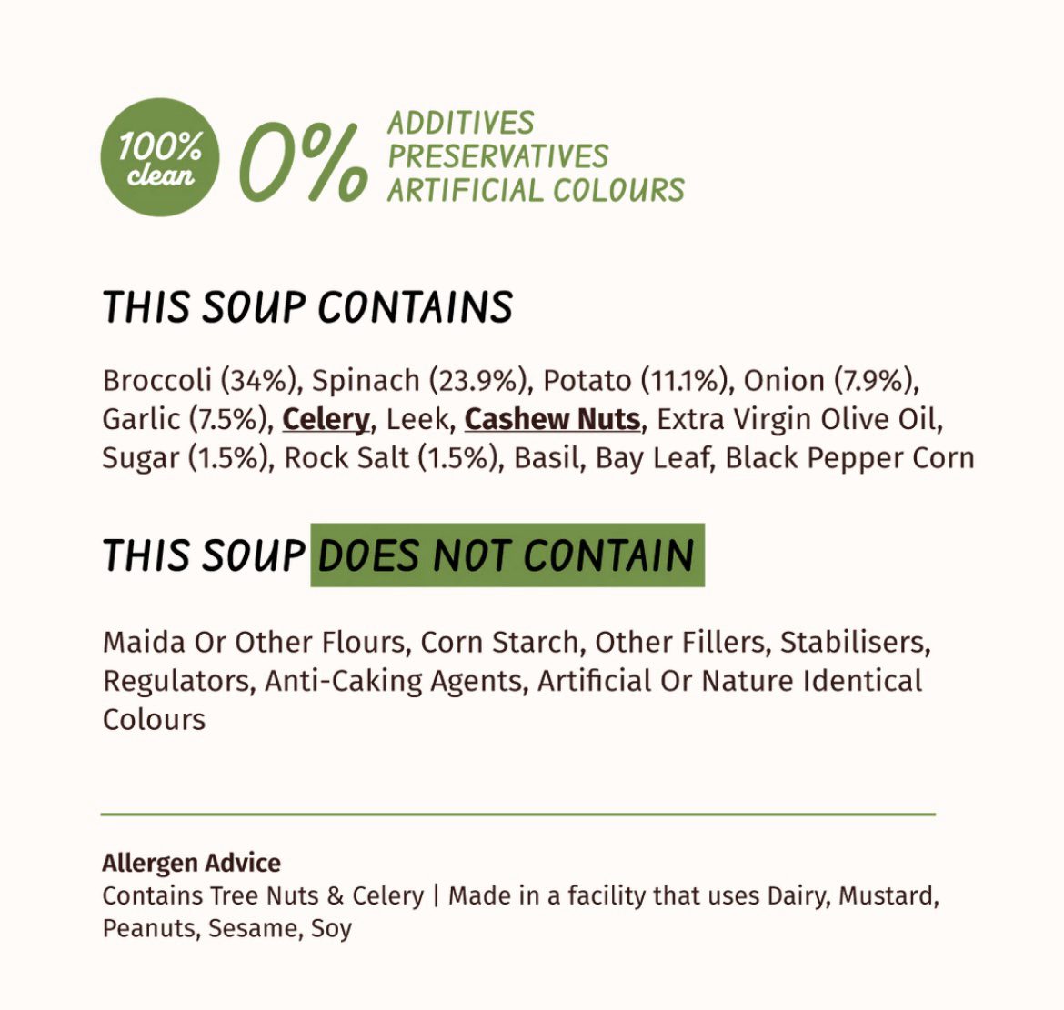 Simplify Spinach & Broccoli Soup