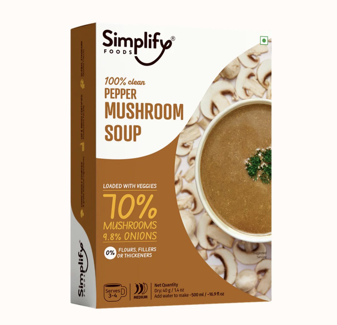 Simplify Pepper Mushroom Soup