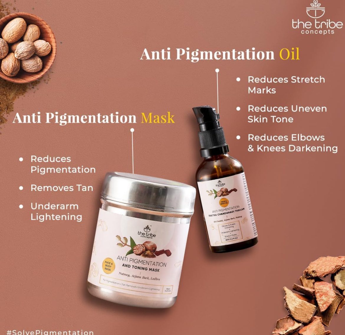 The Tribe Concepts Anti Pigmentation &amp; Toning Mask