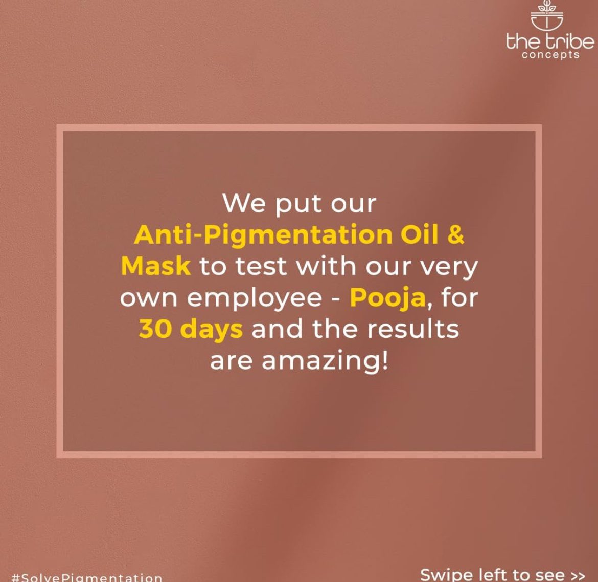 The Tribe Concepts Anti Pigmentation &amp; Toning Mask