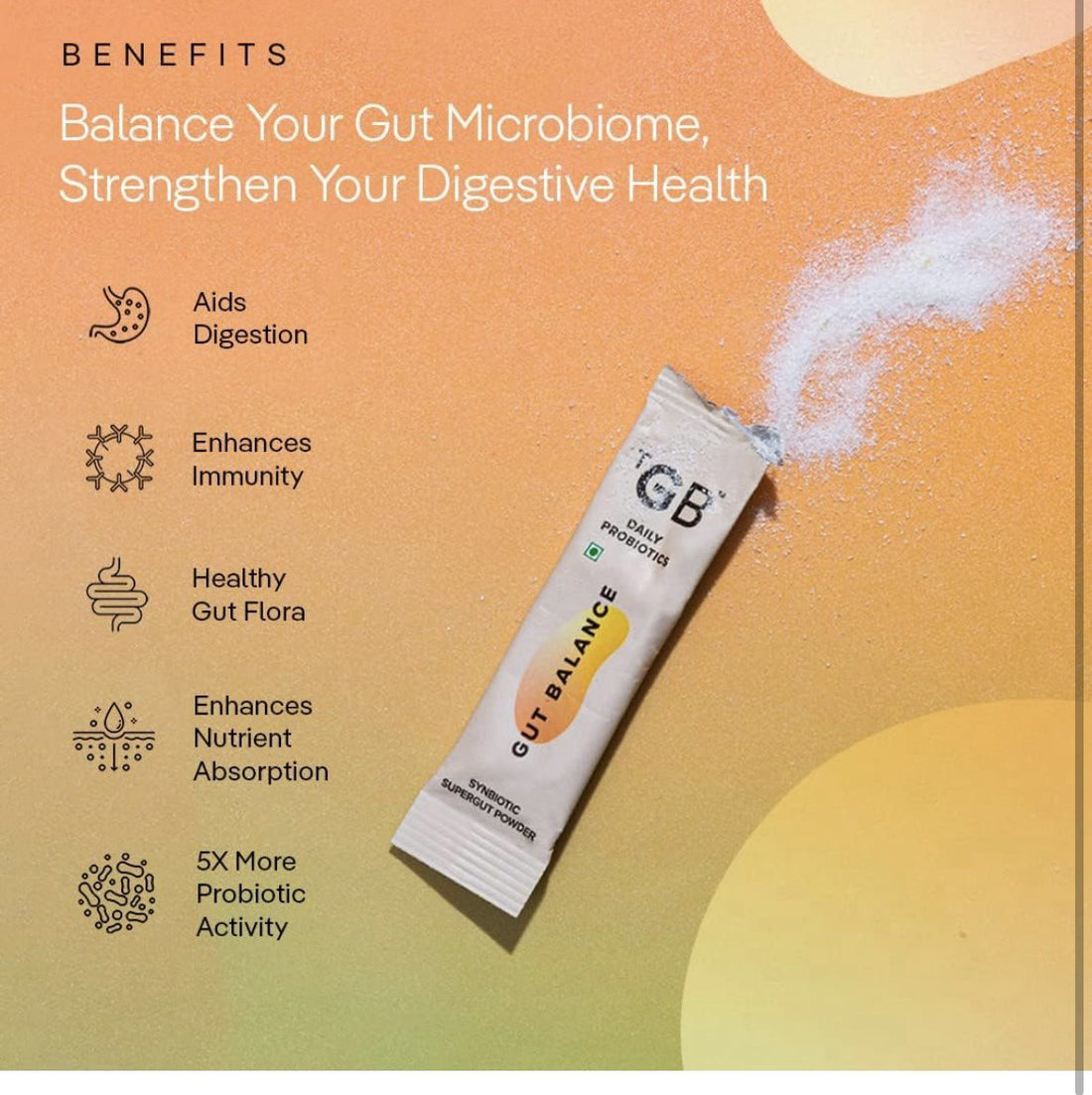 The Good Bug Gut Balance Probiotics Supplements For Gut Health