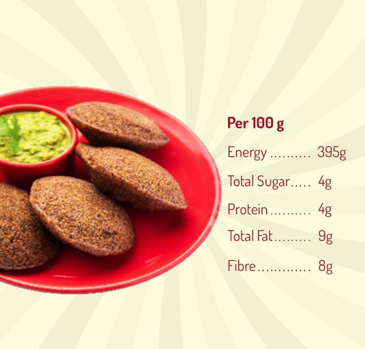 Gladful Ragi Idli Instant Mix - 400 G