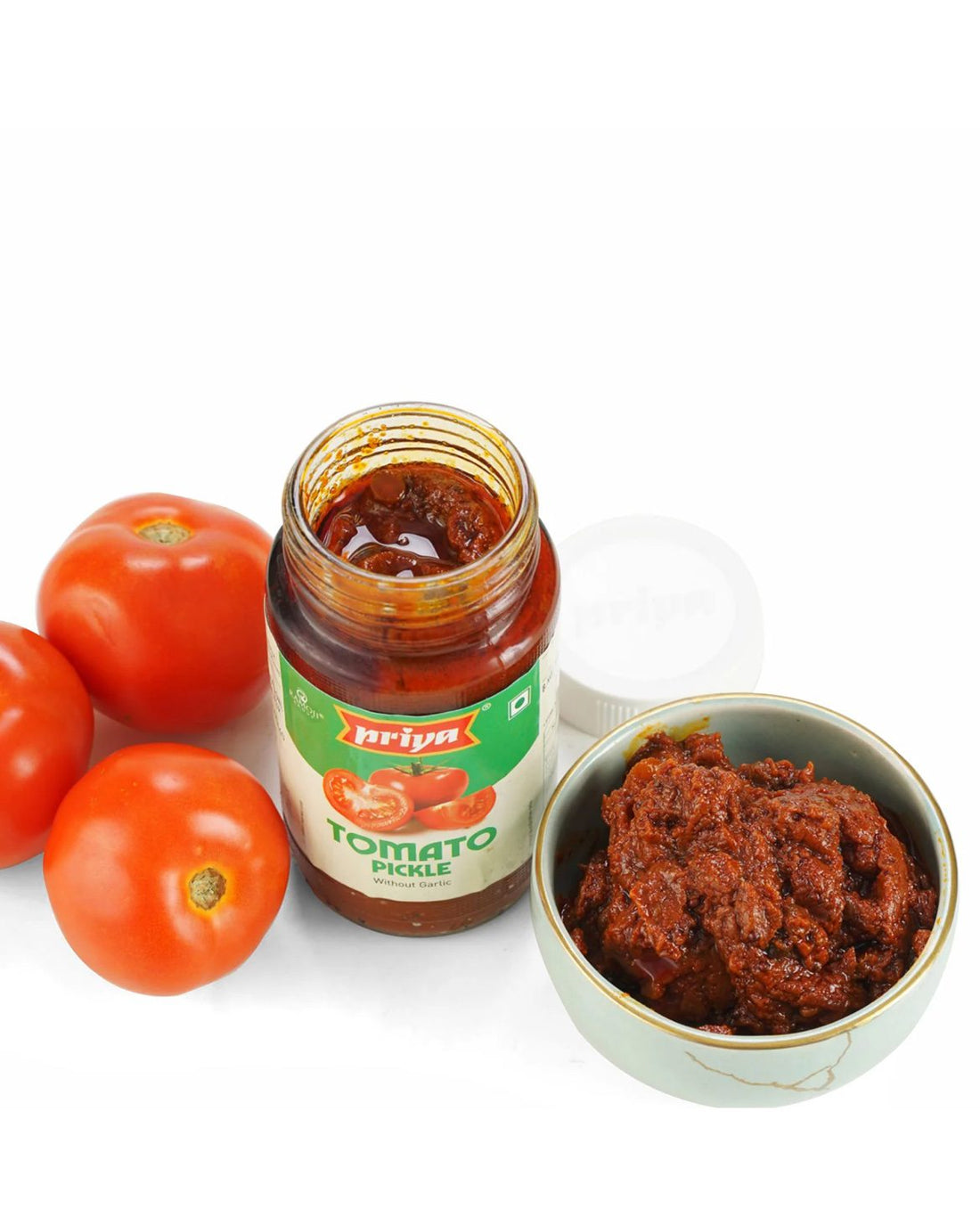 Priya Tomato Pickle - With Garlic