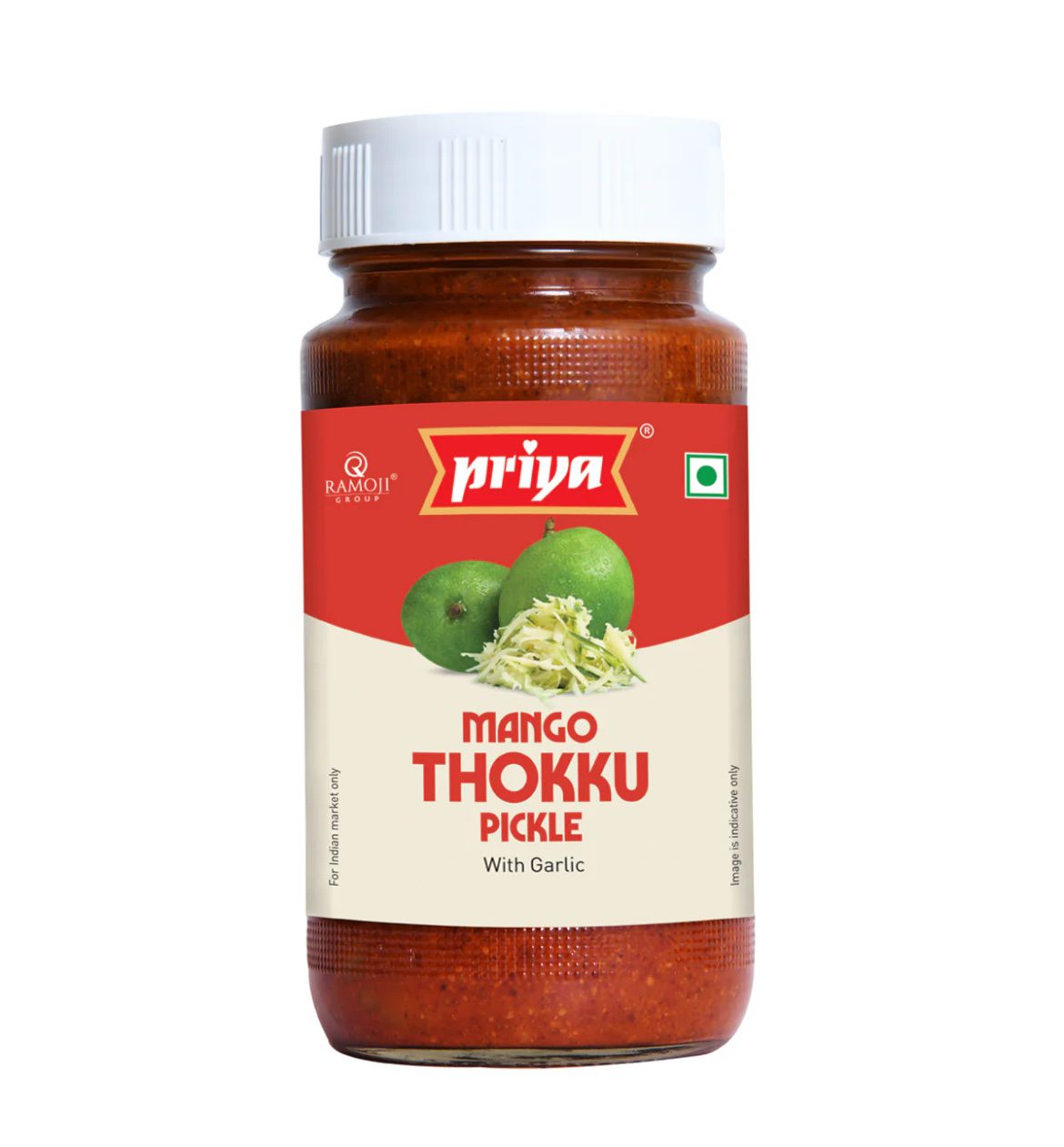 Priya Mango Thokku Pickle - With Garlic