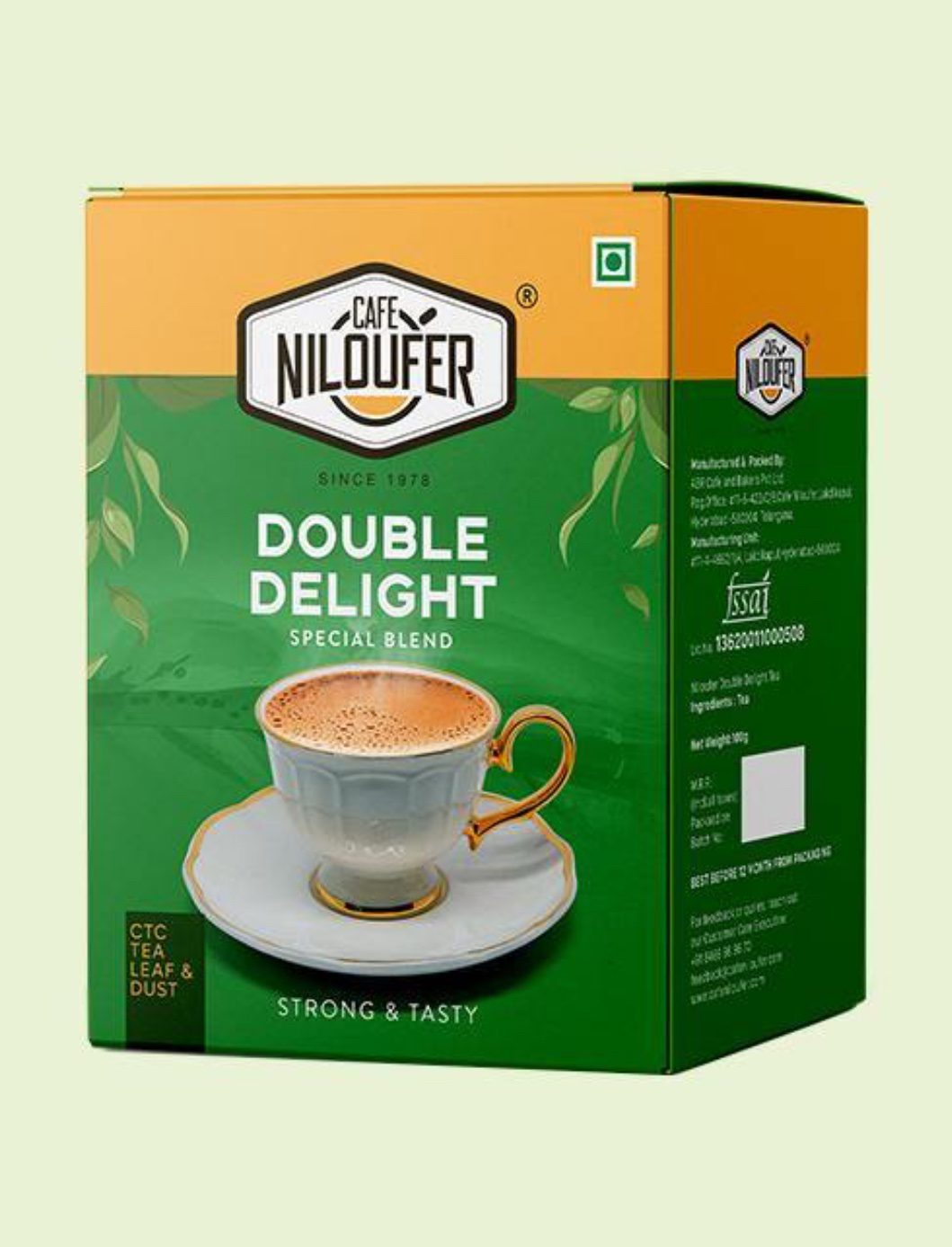 Cafe Niloufer Double Delight Tea Powder -250 G