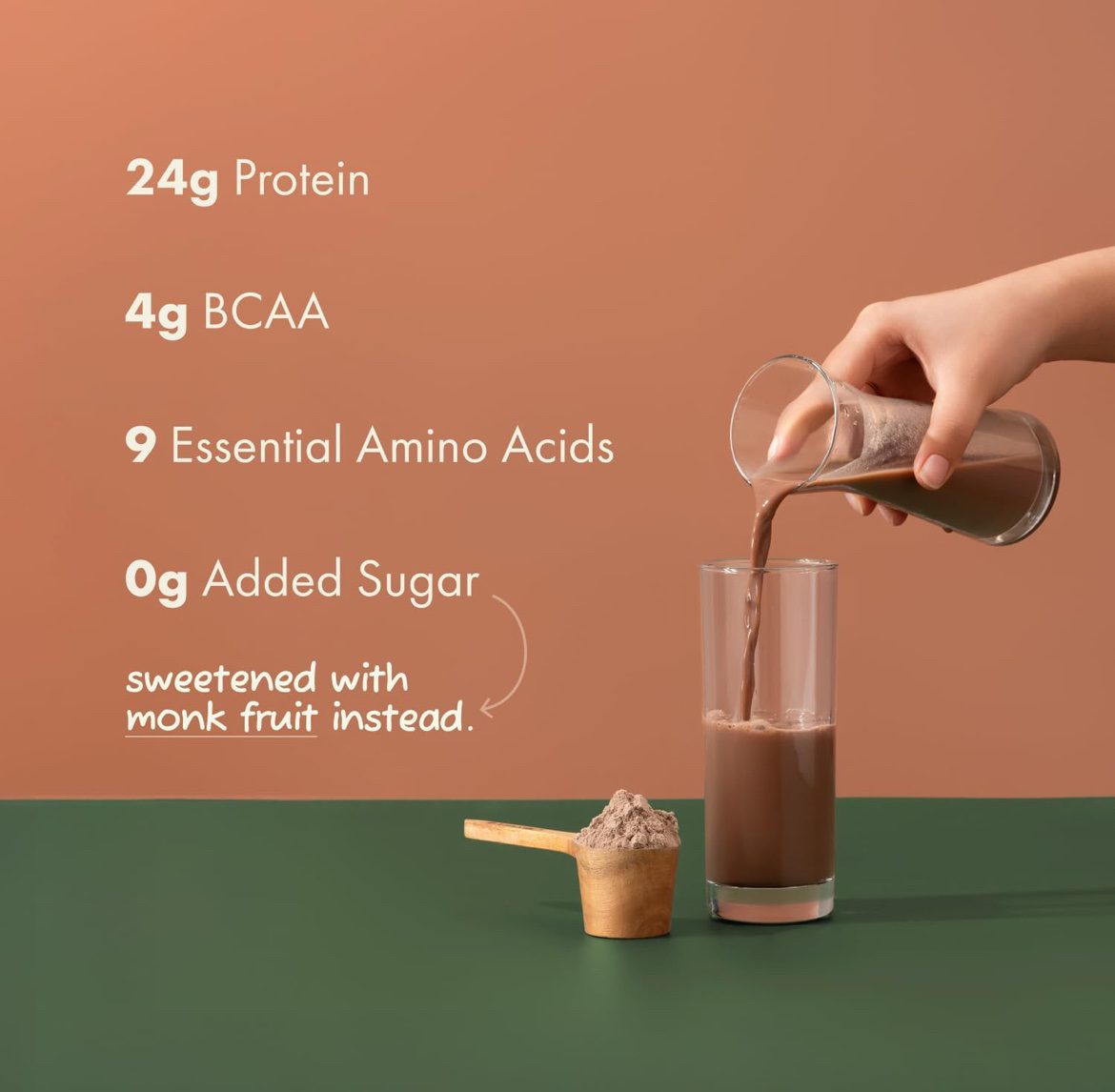 Cosmix No-Nonsense Plant Protein / 
24g Protein/Serve | Indonesian Cacao - 500G