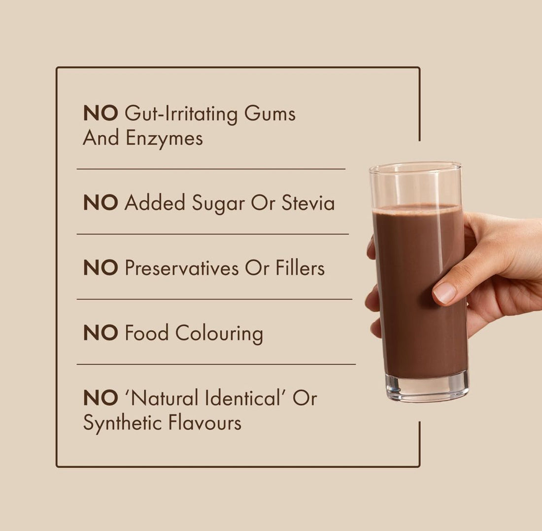 Cosmix No-Nonsense Plant Protein / 
24g Protein/Serve | Indonesian Cacao - 500G
