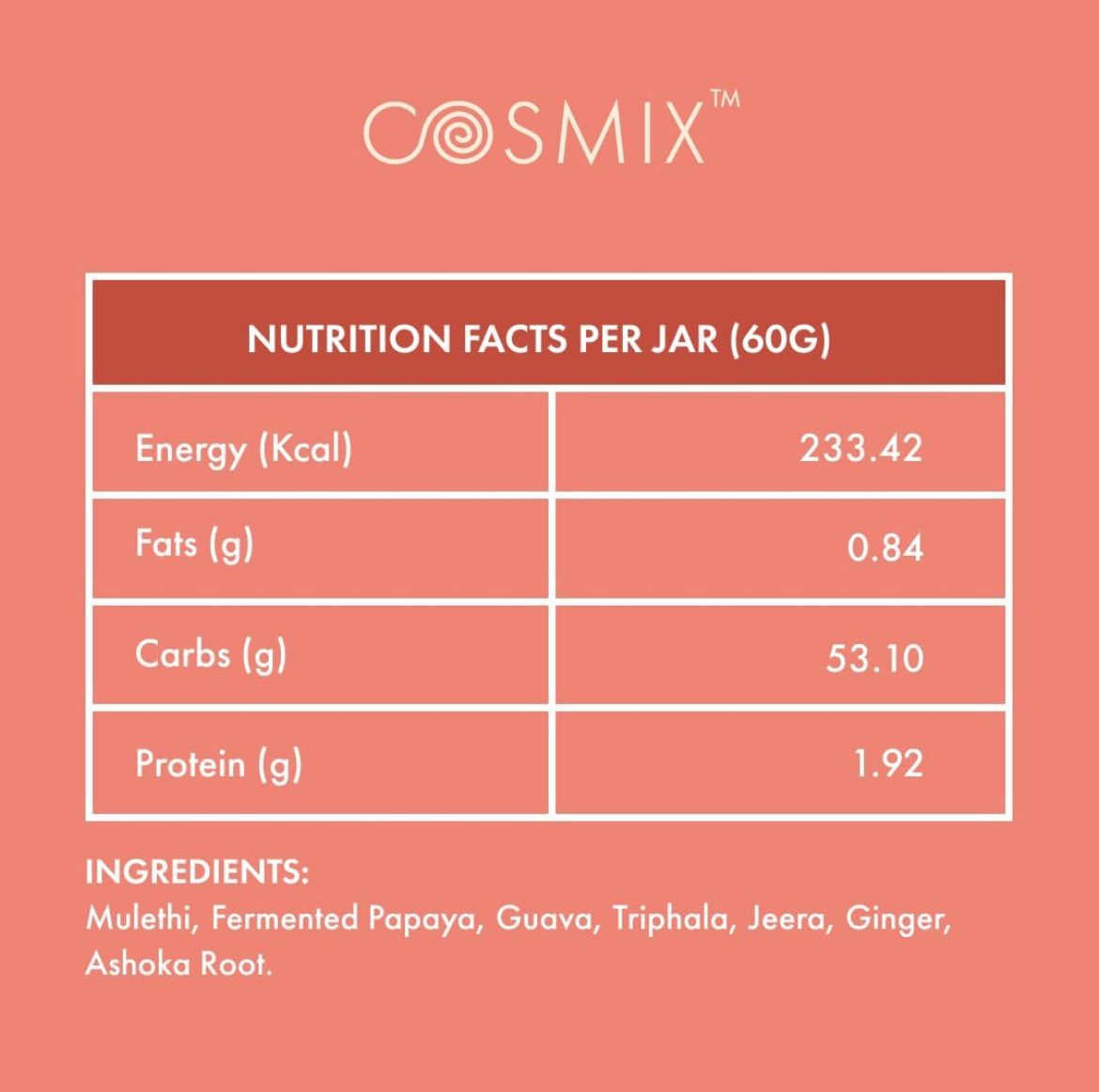 Cosmix-My Happy Gut|Prebiotics&amp;Probiotics