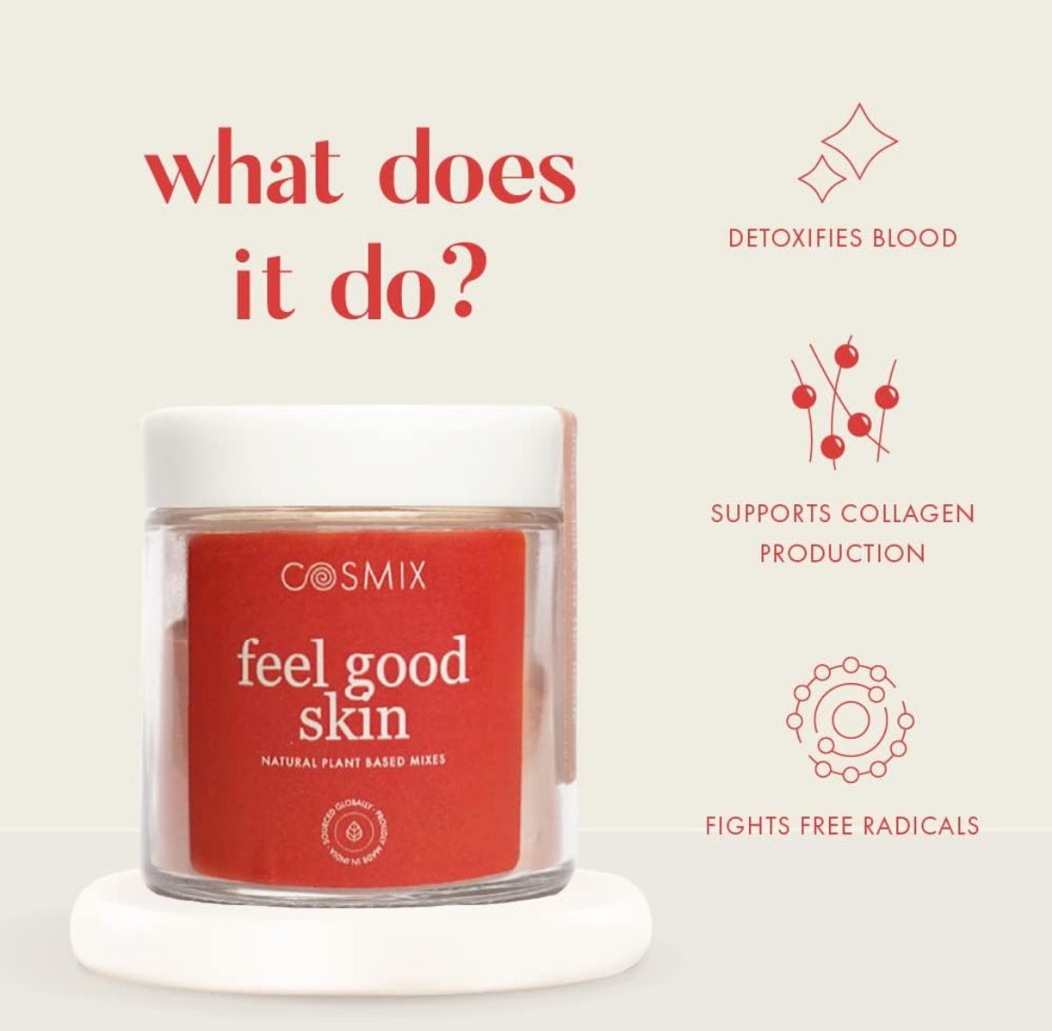 Cosmix Feel Good Skin For Nourished And Healthy Skin