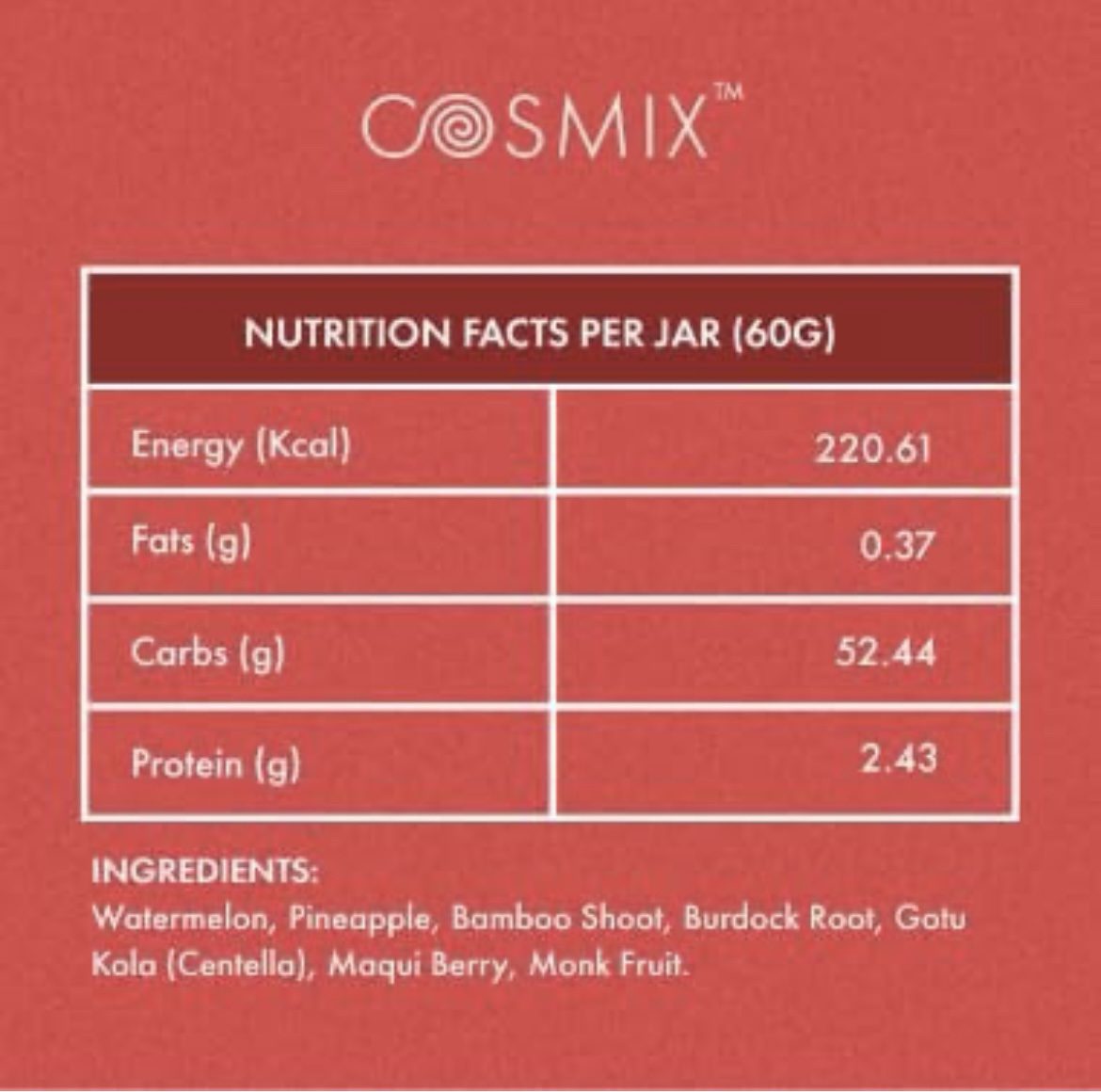 Cosmix Feel Good Skin For Nourished And Healthy Skin