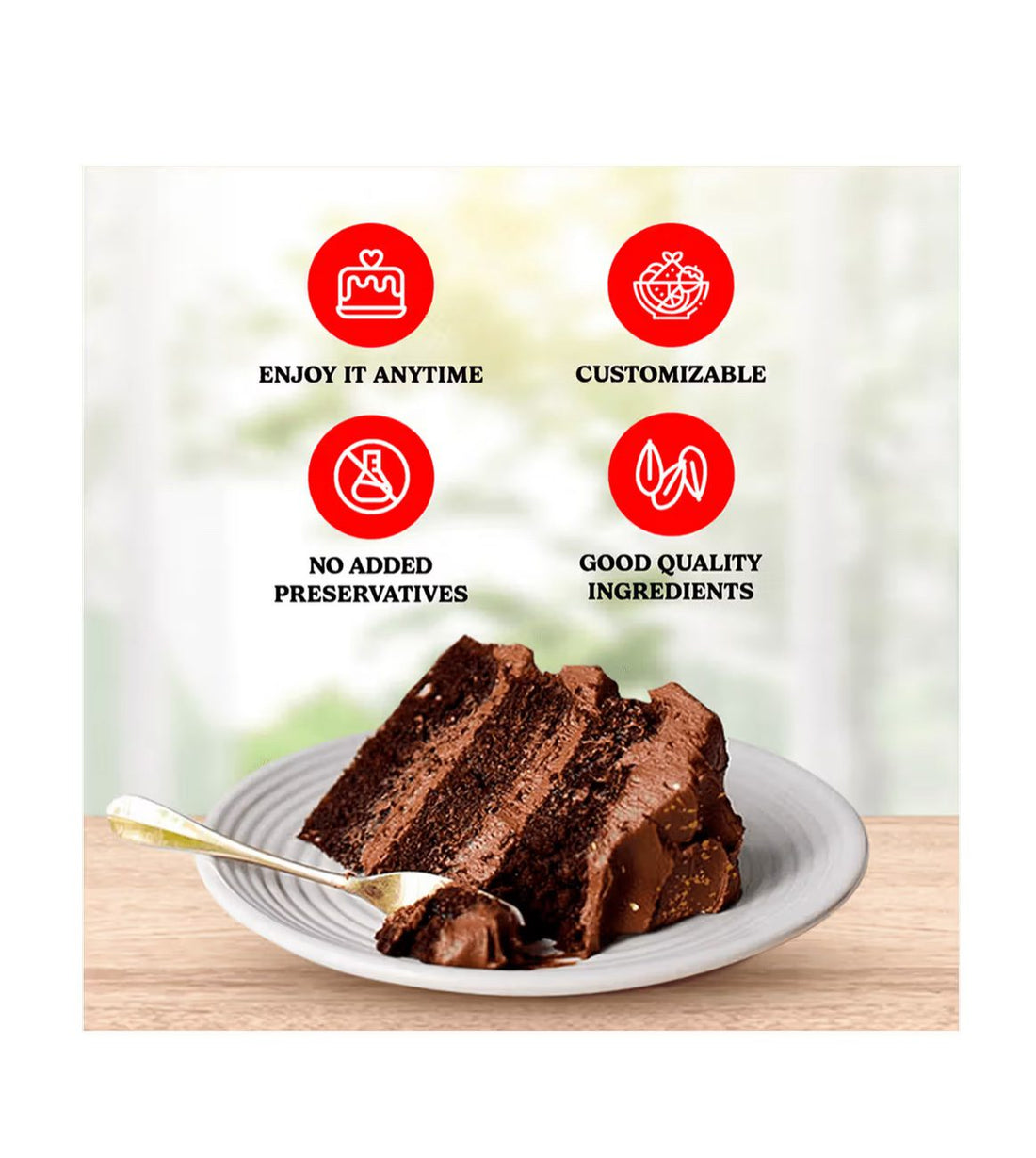 Betty Crocker Choco Fudge Instant Cake Mix Powder -475 G