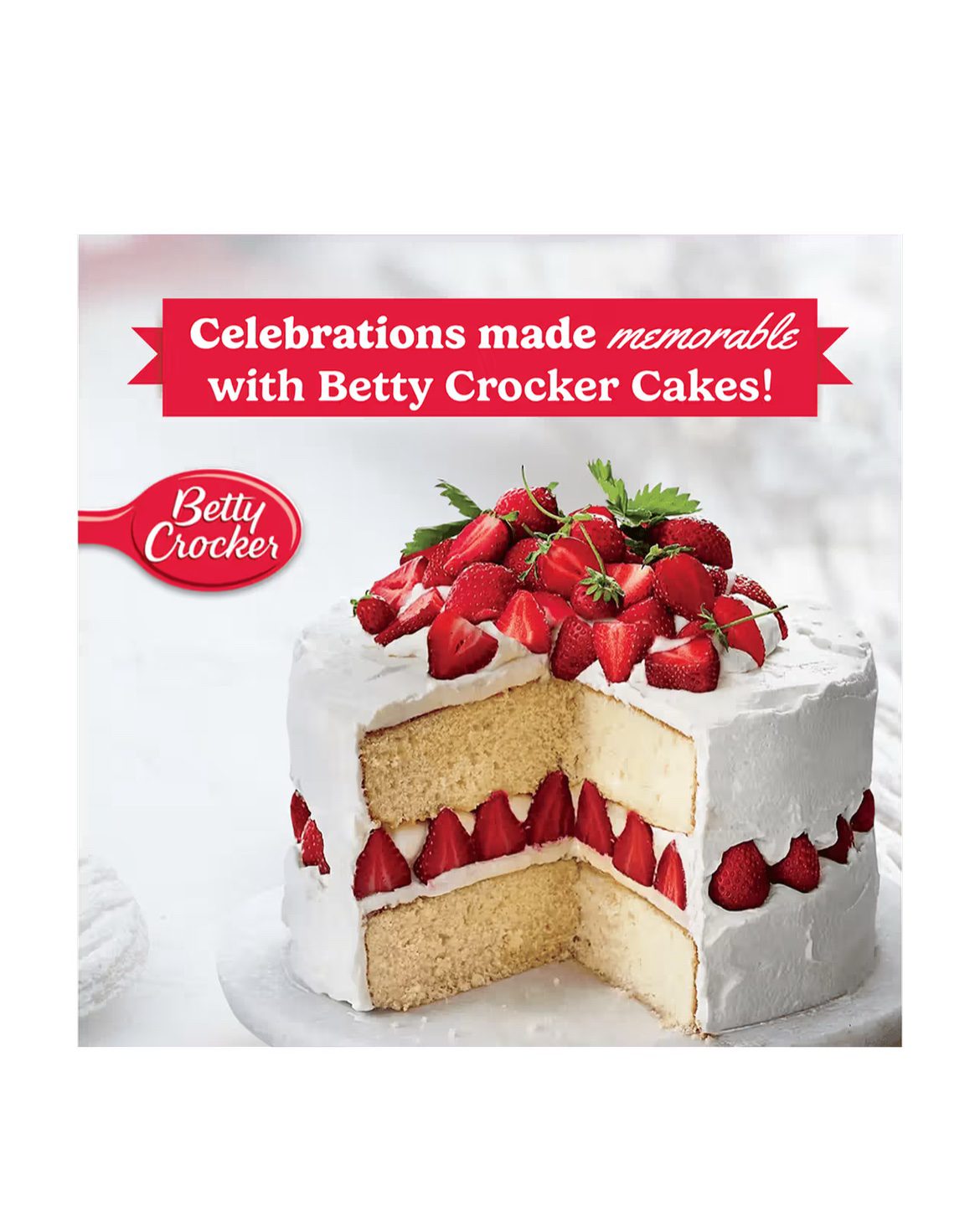 Betty Crocker French Vanilla Mix | Instant Cake Mix Powder - 520 G