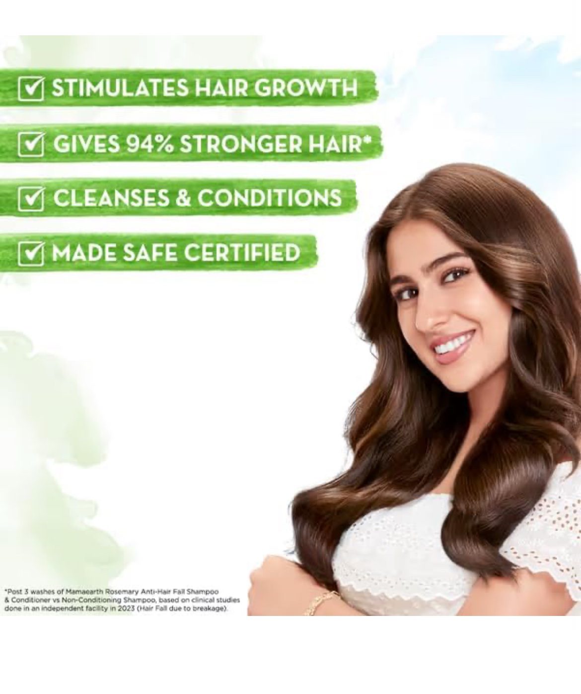 Mamaearth Rosemary Hair Fall Control Kit | Gives up to 94% Stronger Hair | Up to 93% Less Hair Fall | Made Safe Certified | For Men &amp; Women | 650 ml