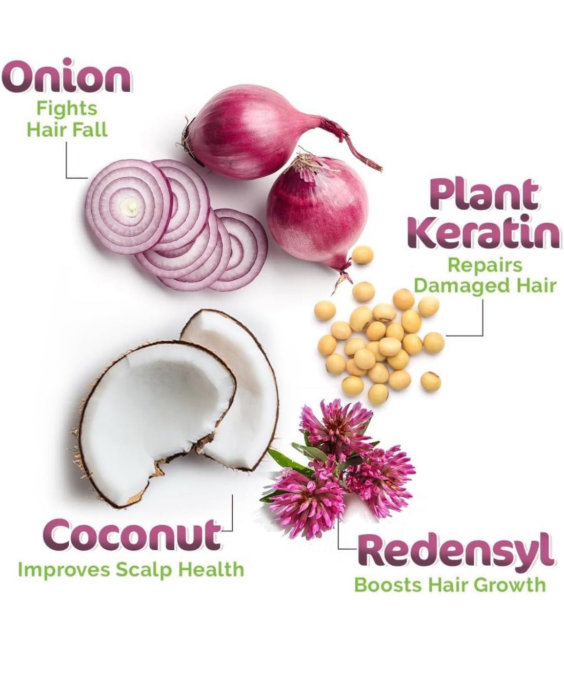 Mamaearth Anti Hair Fall Spa Range Hair Care Set: Onion Shampoo 250 ml + Onion Conditioner 250 ml + Onion Hair Oil 150 ml