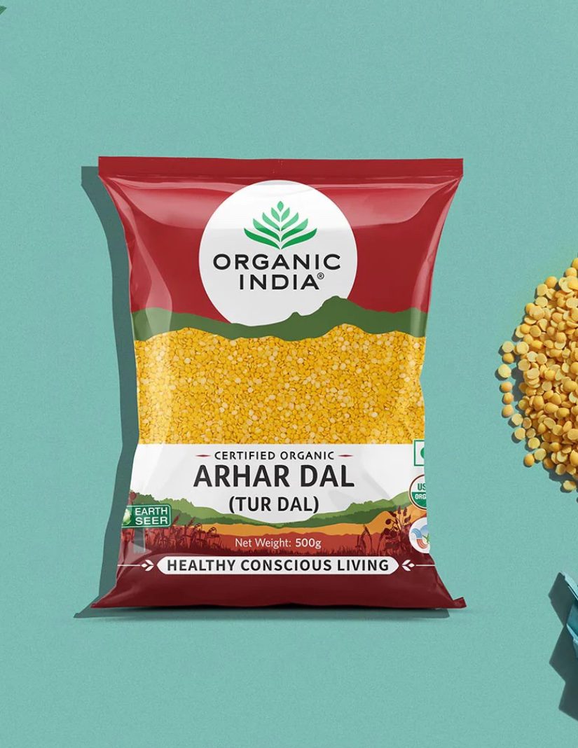 Organic India Arhar Dal (Tur Dal) 1 Kg