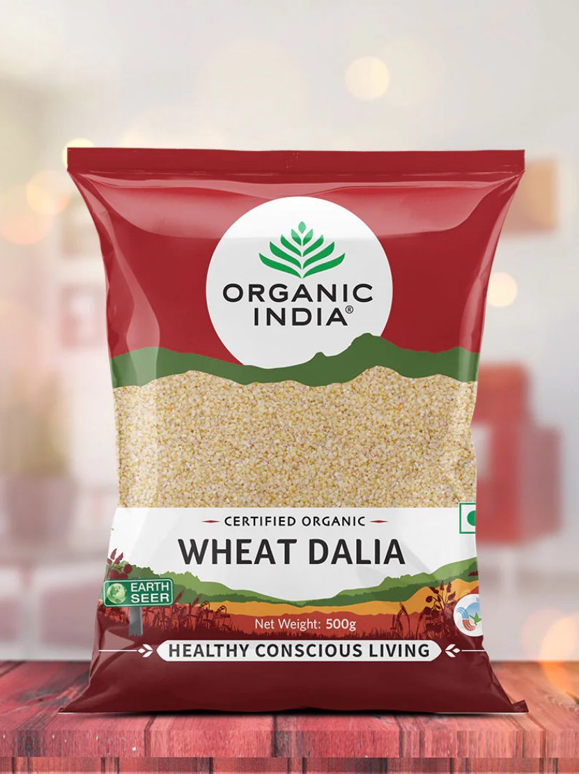 Organic India Organic Wheat Dalia 500g