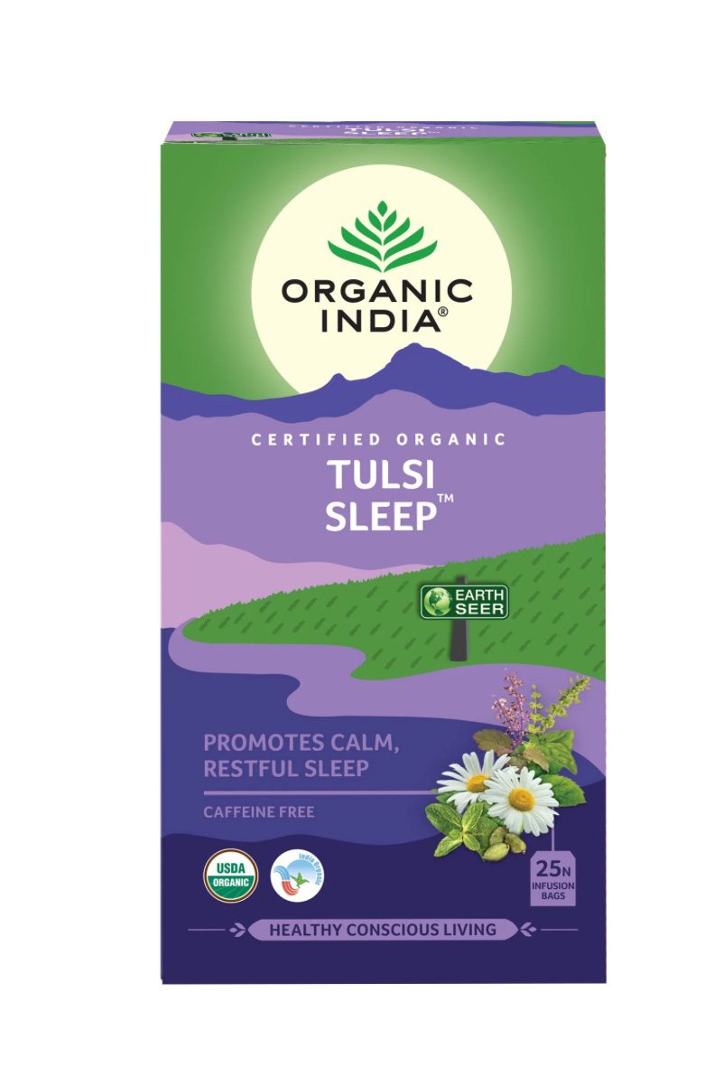 Organic India Tulsi Sleep Green Tea 25 Bags
