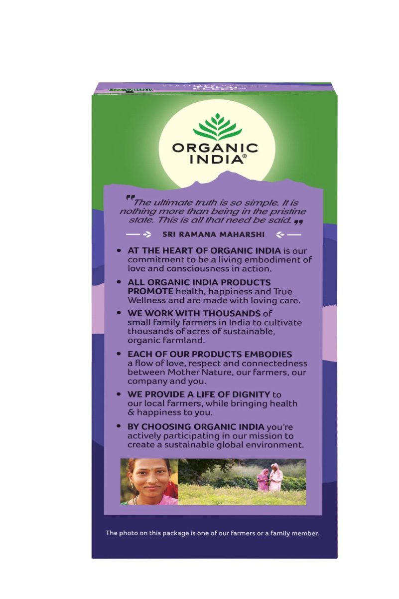 Organic India Tulsi Sleep Green Tea 25 Bags