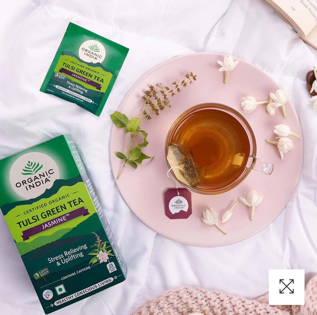 Organic India Tulsi Green Tea Jasmine