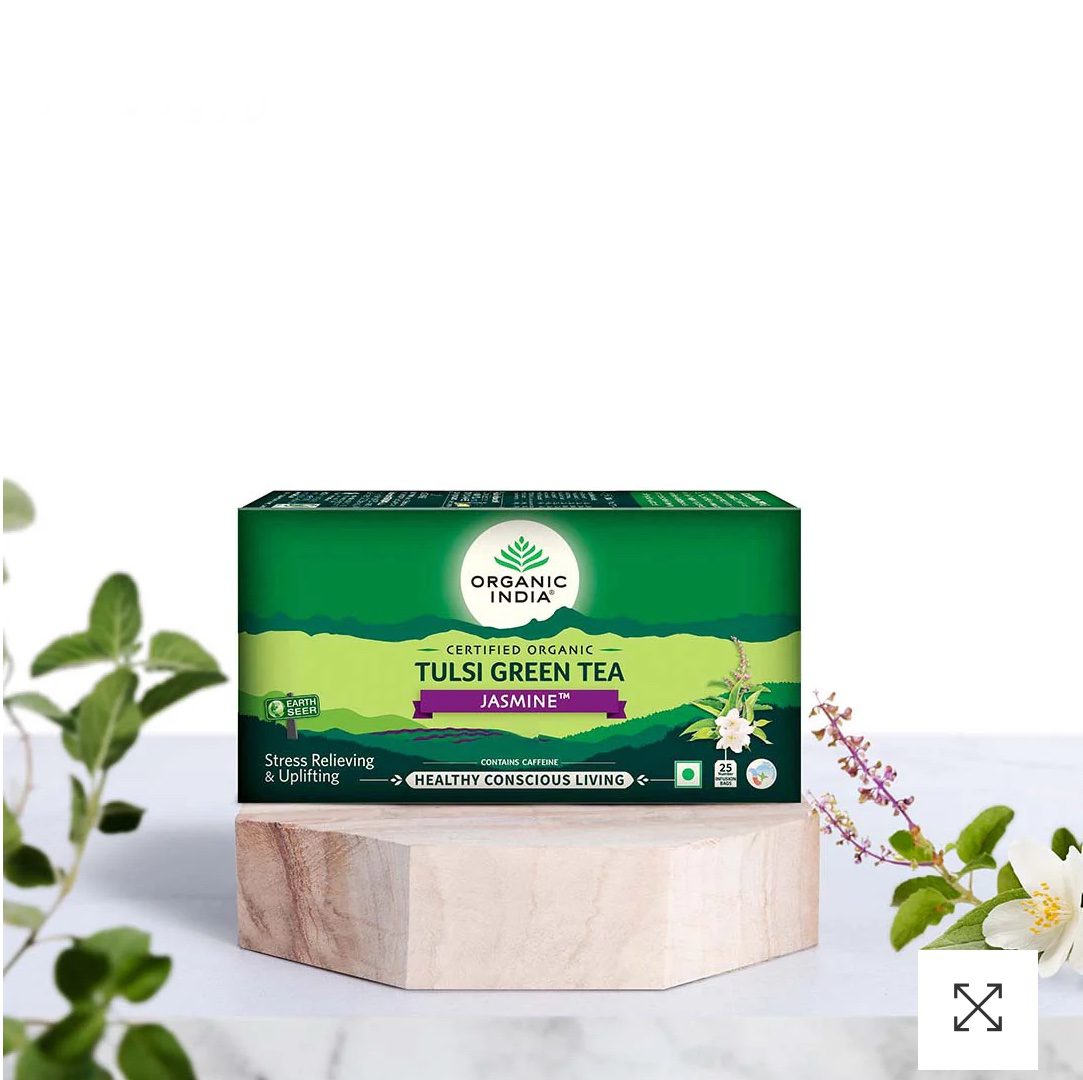 Organic India Tulsi Green Tea Jasmine