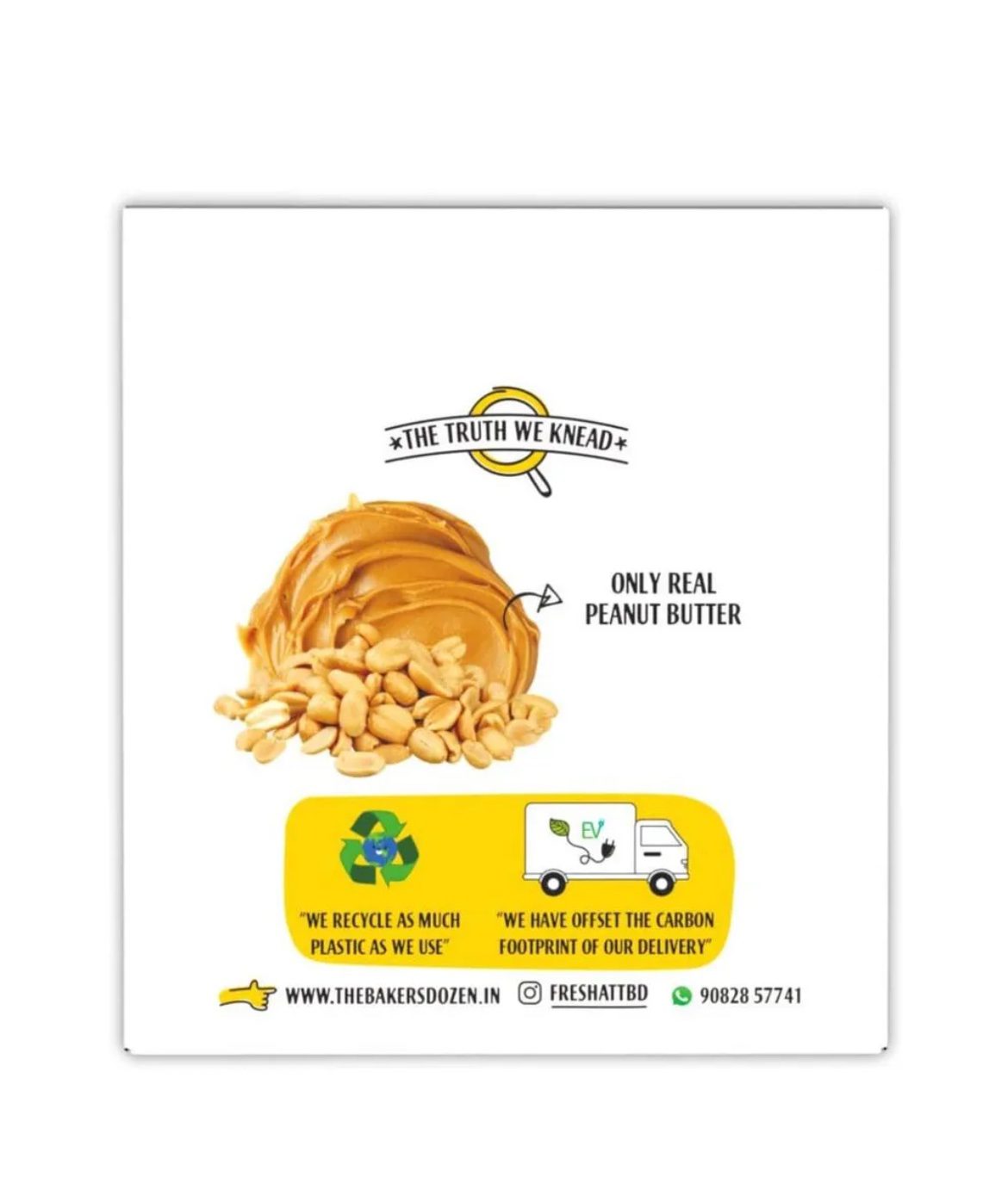 Bakers Dozen High Protein Peanut Butter Cookies- 75 G